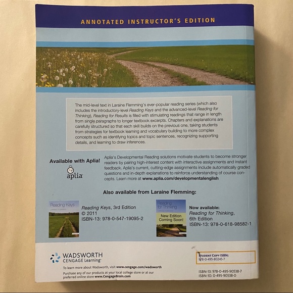 🌴🎁 FREE Reading for Results Instructor’s Edition - Picture 2 of 5